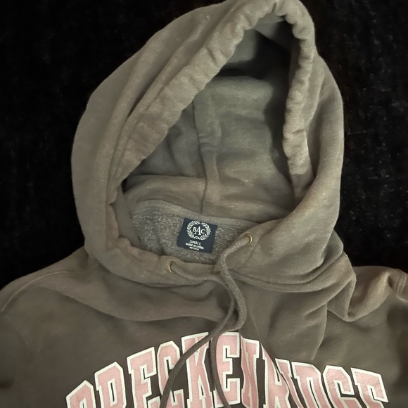 Brown and Pink Breckenridge Colorado Sweatshirt - Picture 4 of 5